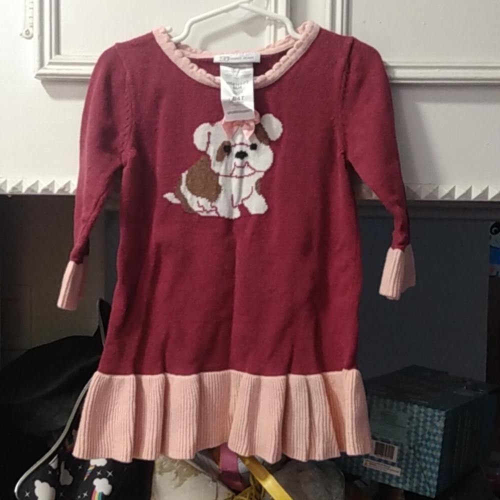 Girls sweater dress size 4t